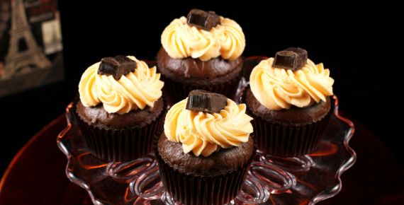 Cup cake de chocolate